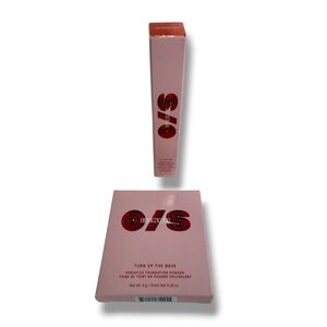 One/Size Turn Up The Base Foundation Powder Lip Snatcher Lip Cream Gloss Bundle